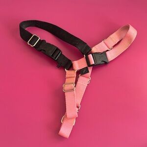 Pink and Black Size Large Dog Harness
